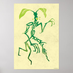 BOWTRUCKLE™ PICKETT™ Typografi-grafik Poster