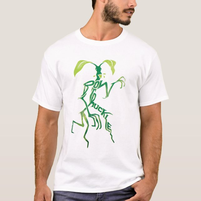 BOWTRUCKLE™ PICKETT™ Typografi-grafik Tee (Framsida)