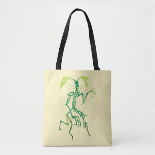 BOWTRUCKLE™ PICKETT™ Typografi-grafik Tygkasse