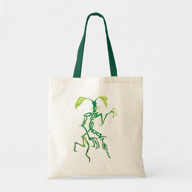 BOWTRUCKLE™ PICKETT™ Typografi-grafik Tygkasse (Framsidan)