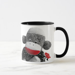 Bowty sock monkeymuggen mugg