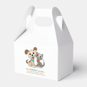 BowWow och MeeYow (älsklings- Adoption-Human Presentaskar