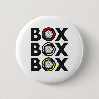 "Box Box Box" F1 Däckblandningsdesign Knapp