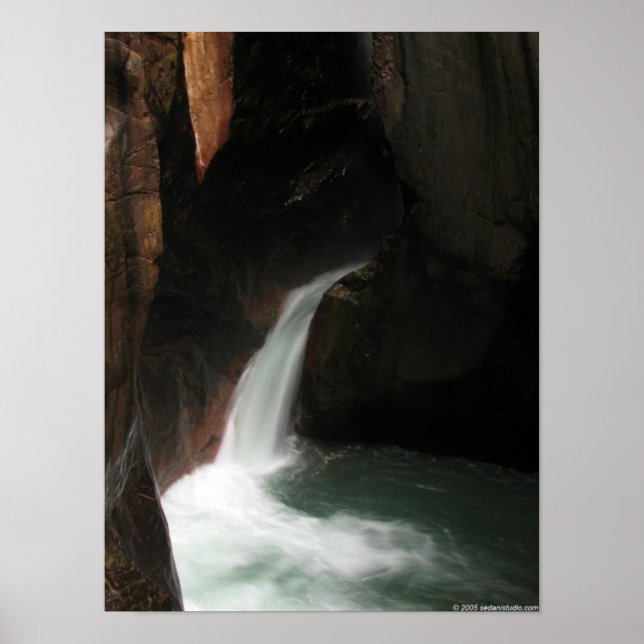 Box Cañon Falls Poster (Framsidan)