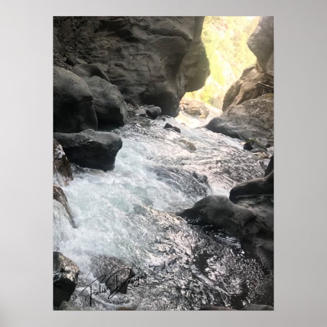 Box Canyon Cave, Ouray Colorado Poster (Framsidan)