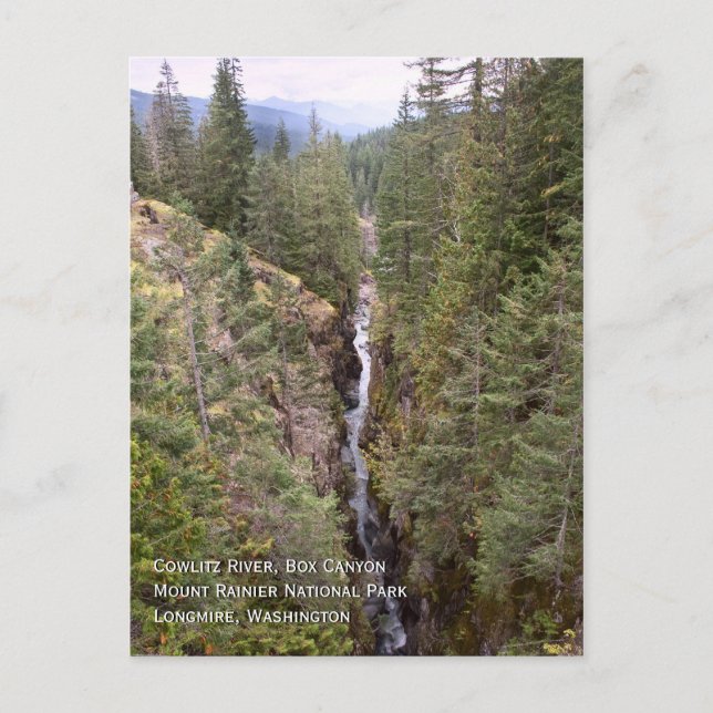 Box Canyon-vykort Vykort (Framsida)