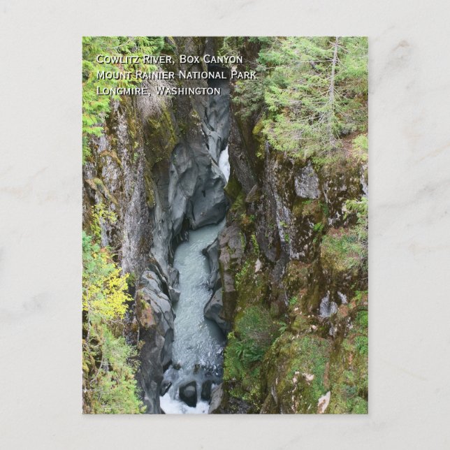 Box Canyon-vykort Vykort (Framsida)