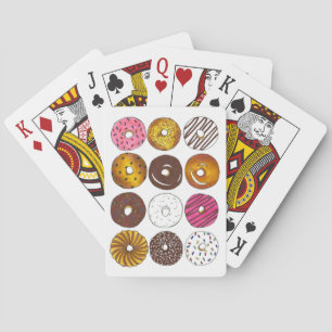 Box Donuts Dozen Doughnut Donut Food Cards Casinokort