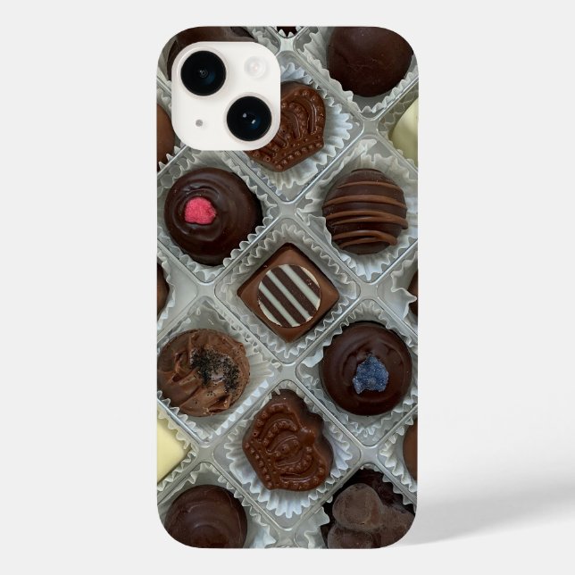 Box för Chocolates Phone Case (Baksida)