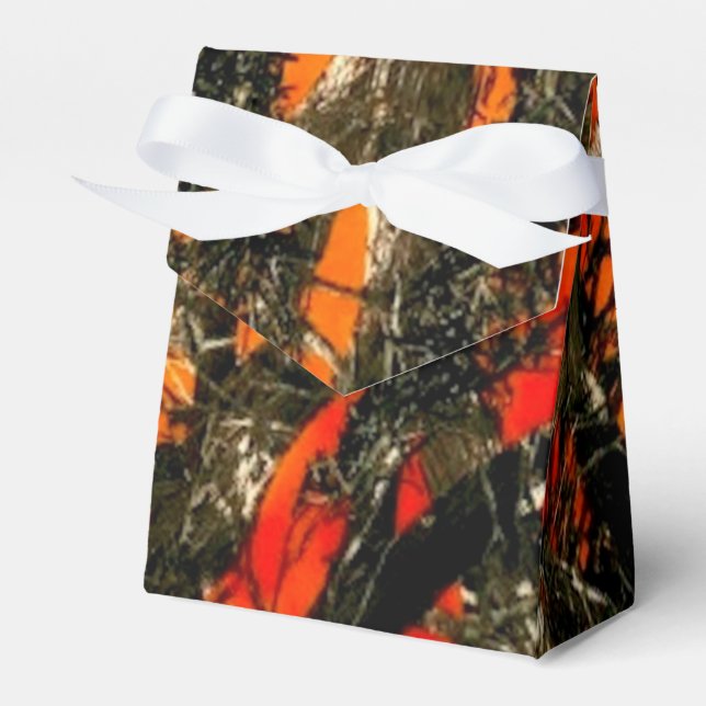 Box för gåva från Camouflage Tält Presentaskar (Framsidan Sidan)