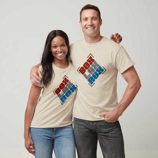 Box Lacrosse Sten T-shirt (Unisex)
