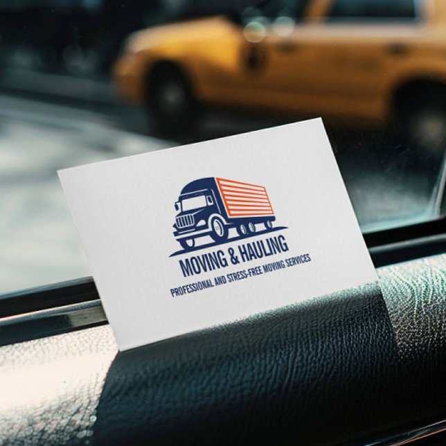 BOX LASTBIL FLYTTA OCH HAULL PROFESSIONELL VISITKORT (Skapare uppladdad)