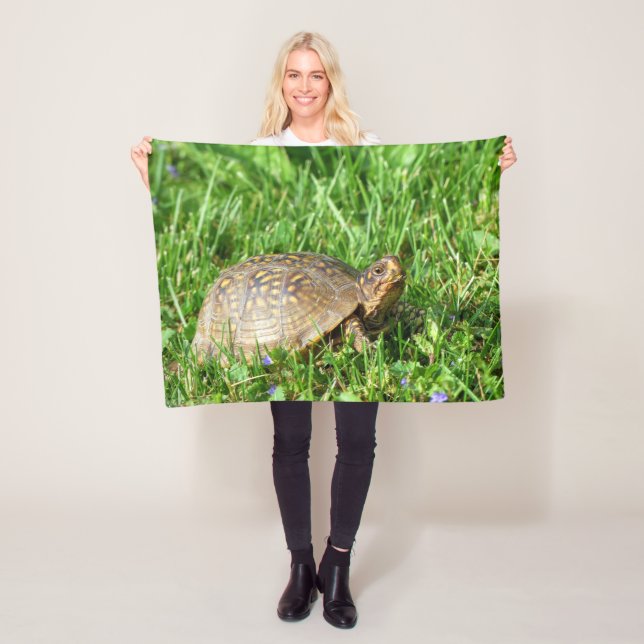 Box Turtle Fleecefilt (På plats)