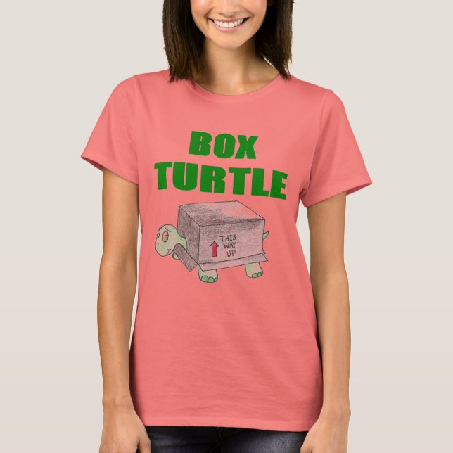 Box Turtle T-shirt (Framsida)