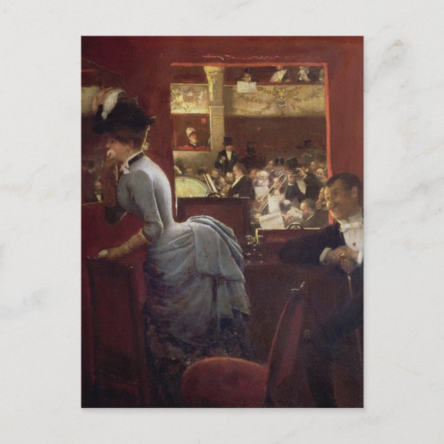 Box vid Stalls, 1883 Vykort (Framsida)