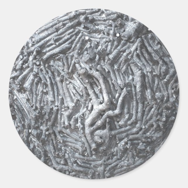 Boxar: Måne Runt Klistermärke (Framsida)