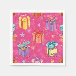 Boxar med Candies, av Natasha Us Pappersservett