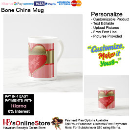 Boxar till Hearts Bone Specialty China Mugg Benporslin Mugg