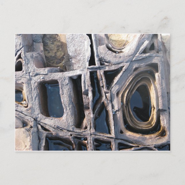 Boxarbetskonstruktioner på Wasp Head Vykort (Framsida)