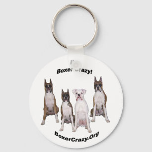 Boxare galna Keychain - boxare 4 Nyckelring