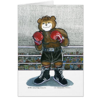 Boxare Hälsningskort