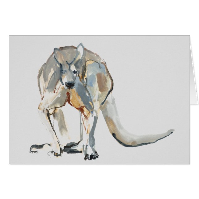 Boxare Hälsningskort (Framsidan Horizontal)