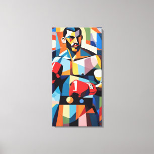 Boxare Kubism Canvastryck
