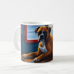 Boxare med julbelysning Holiday Kaffemugg