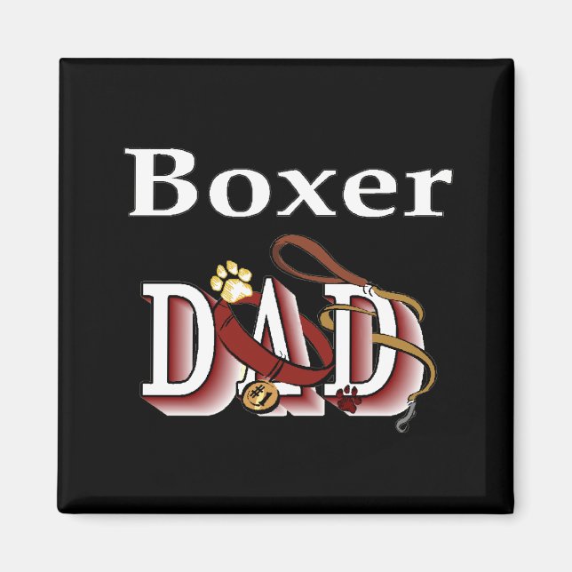 boxare pappa Magnet (Framsidan)