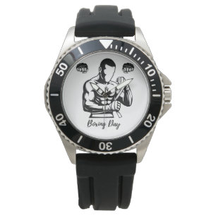 BOXARE PRESENT FÖR MÄN ARMBANDSUR