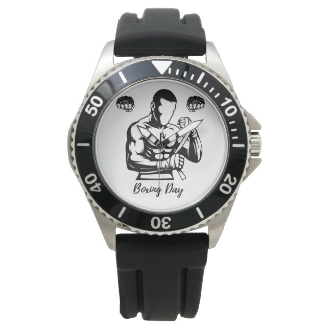 BOXARE PRESENT FÖR MÄN ARMBANDSUR (Framsida)