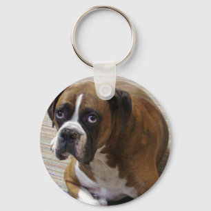 Boxarehund Keychain Nyckelring