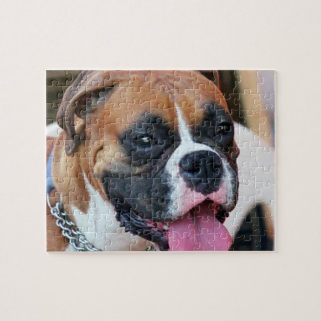Boxarehund Pussel (Horisontell)