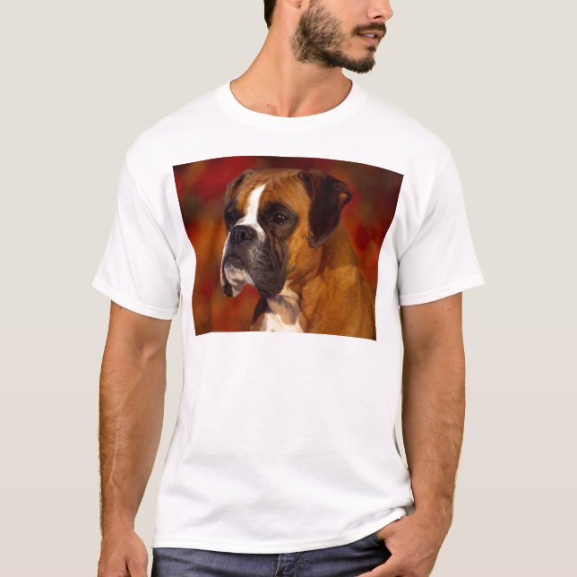 Boxarehund T Shirt (Framsida)