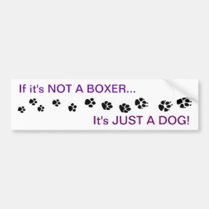 Boxarehundbildekal Bildekal
