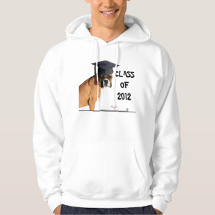 Boxarehunden klassificerar av doktorand- tröja hoodie