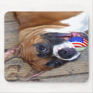 Boxarehundmousepad Musmatta