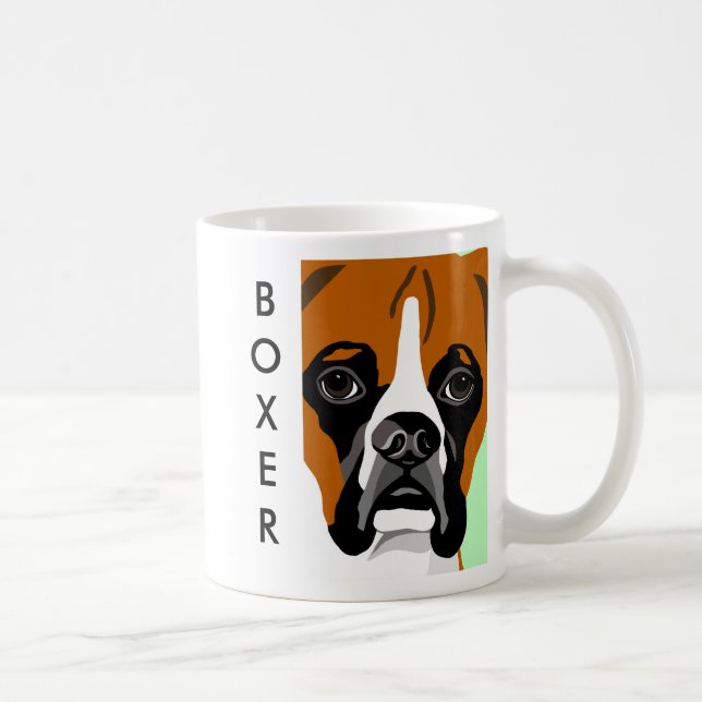 Boxarehundmuggar Kaffemugg (Höger)