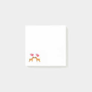 Boxarekärlek Post-it Block