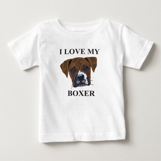 Boxarekärlek T Shirt (Framsida)