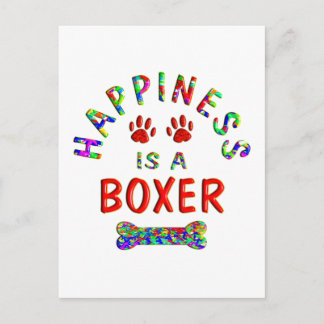 Boxarelycka Vykort
