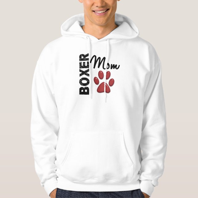 Boxaremamma 2 munkjacka (Framsida)