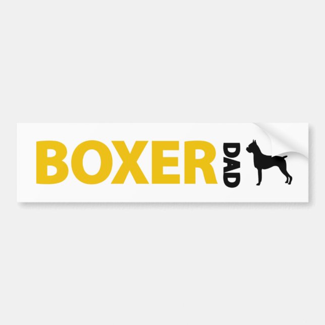Boxarepappa Bildekal (Framsidan)