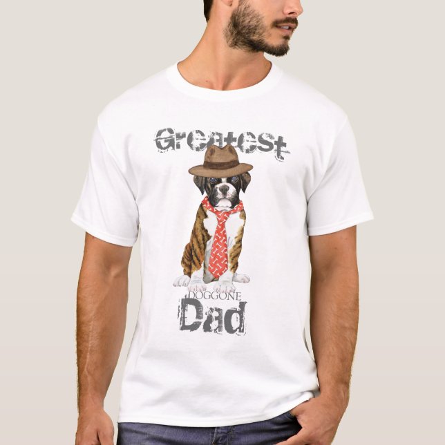 Boxarepappa T-shirt (Framsida)
