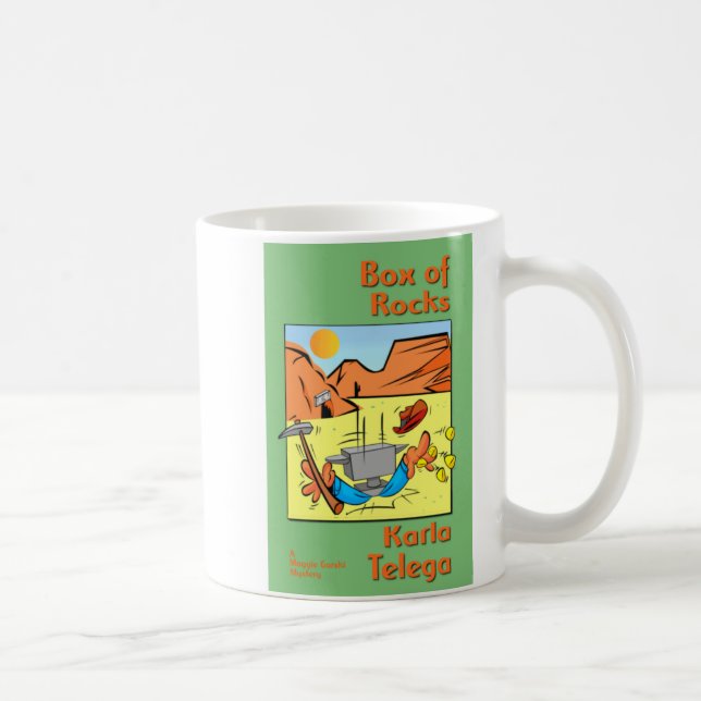 Boxas av stenmuggen kaffemugg (Höger)