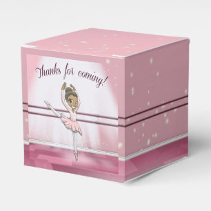 "Boxas Ballerinafödelsedagfavören klassikern 2x2 Presentaskar