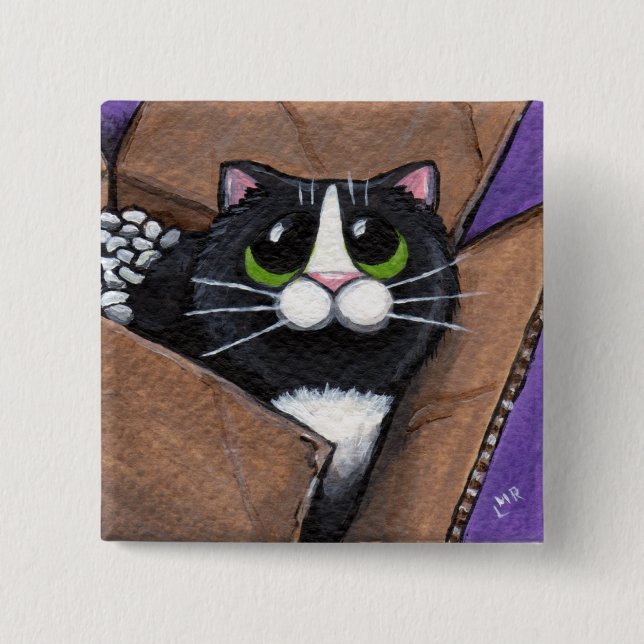 Boxas den fulla nolla-katten knäppas knapp (Framsida)