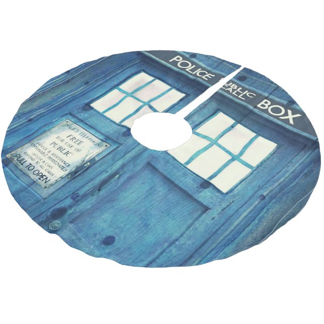 Boxas den offentliga appellen för julgransmatta borstad polyester (Vinklad)