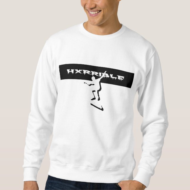 Boxas logotypskridskobesättningen långärmad tröja (Framsida)