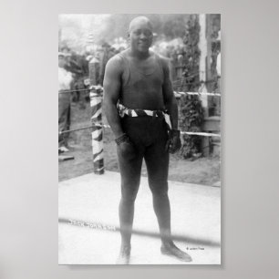 Boxas mästarejacken Johnson Poster